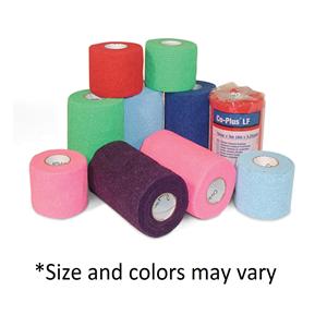 Co-Plus Bandage Elastic 2"x5yd Assorted 36/Pk