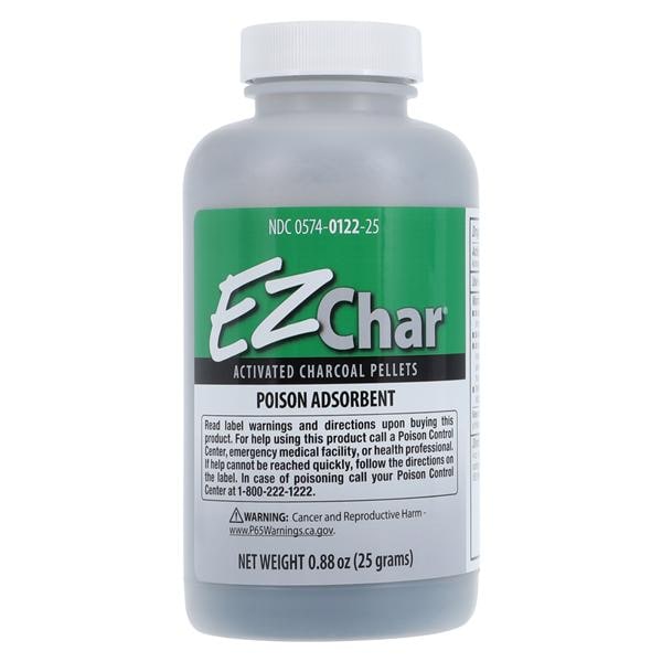 Ez-Char Activated Charcoal Pellets 25gm Ea