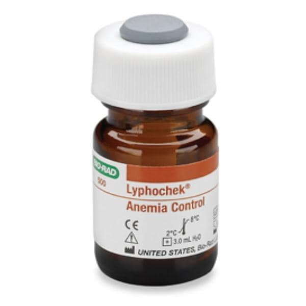 Lyphochek Anemia Single Level Control 6x3mL Lyophilized For Analyzer 6x3ml/Bx