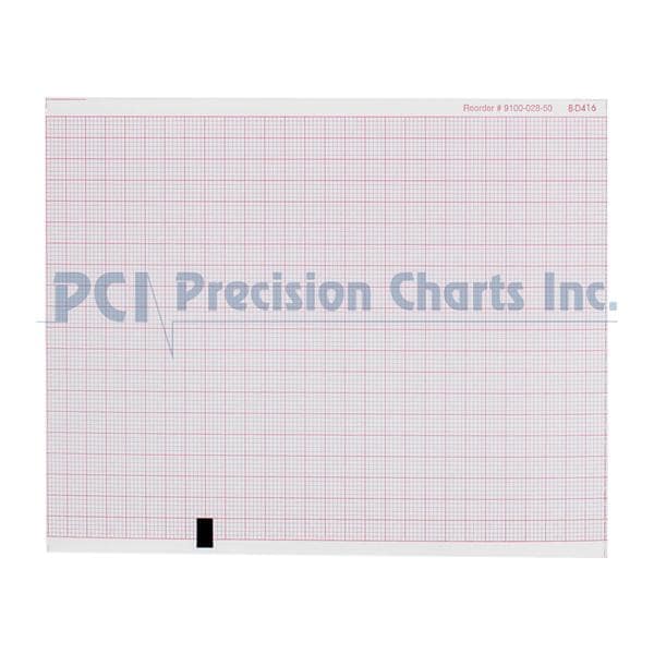 ECG/EKG Recording Paper New For Mortara ELI 150 24Pk/Ca