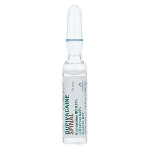 Bupivacaine Spinal Injection 0.75% Preservative Free Ampule 2mL 10/Package