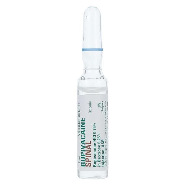 Bupivacaine Spinal Injection 0.75% Preservative Free Ampule 2mL 10/Package