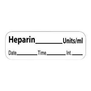 Label Heparin 600/Rl 600/Rl