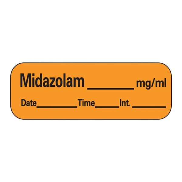 Label Midazolam 600/Rl 600/Rl