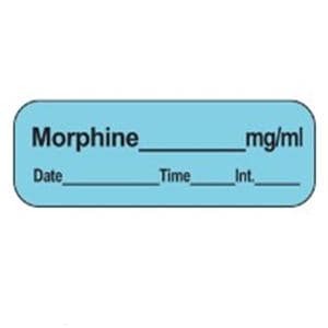 Label Morphine 600/Rl 600/Rl