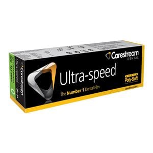 Ultra-Speed Intraoral X-Ray Film DF-54 Size 0 D Speed 100/Bx