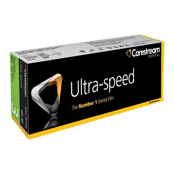 Ultra-Speed Intraoral X-Ray Film DF-42 Size 3 D Speed 100/Bx