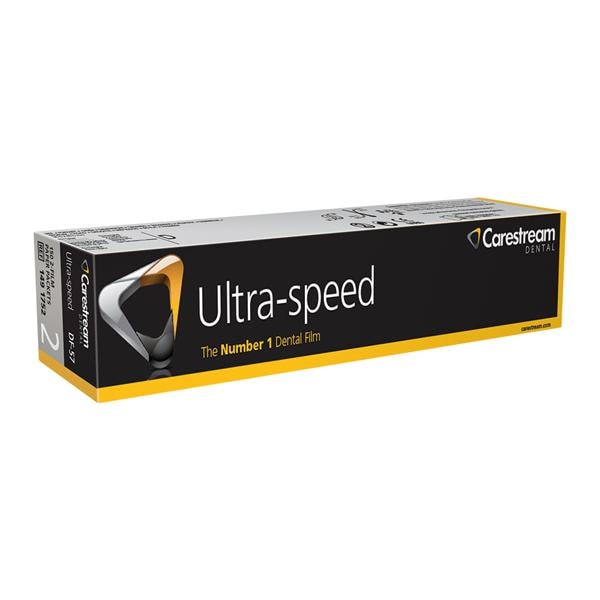 Ultra-Speed Intraoral X-Ray Film DF-57 Size 2 D Speed 150/Bx