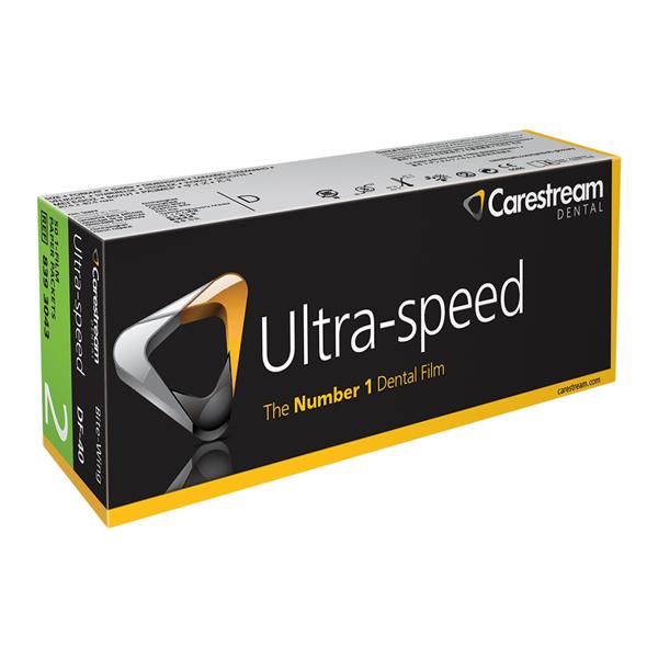 Ultra-Speed Intraoral X-Ray Film DF-40 Size 2 D Speed 50/Bx