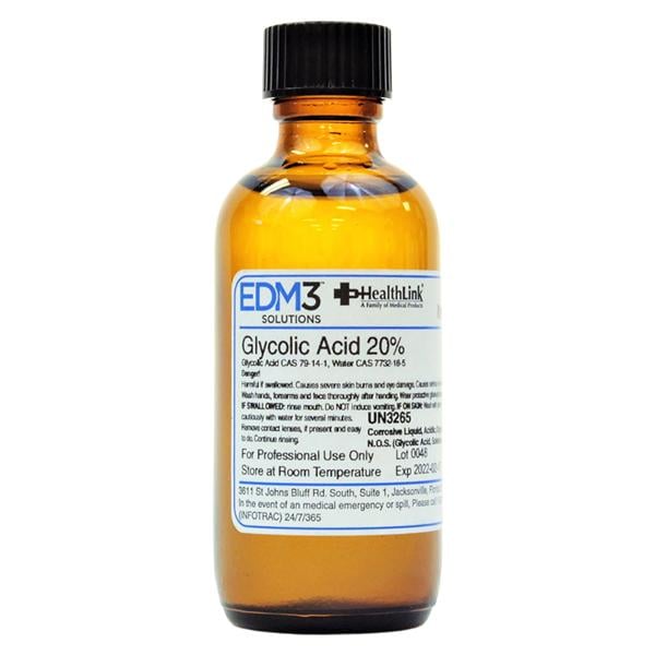 Reagent Glycolic Acid 20% 4oz Ea