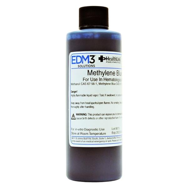 Stain Methylene Blue 5% 4oz Ea