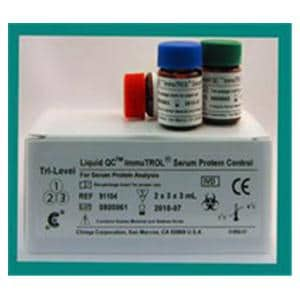 Liquid QC ImmuTROL Serum Protein Level 1-3 Control 6x3mL For Analyzer 1/Bx