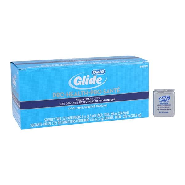 Glide Unwaxed Teflon Floss 4 Meter Mint 72/Bx, 24 BX/CA