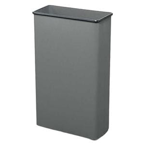 Can Trash Vinyl/Powder-Coated Steel Tall No Lid 3/Cr