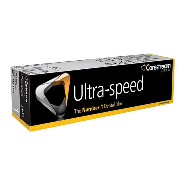 Ultra-Speed Intraoral X-Ray Film DF-55 Size 1 D Speed 100/Bx, 40 BX/CA