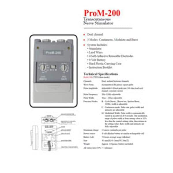 TENS Stimulator 2-Channel Analog