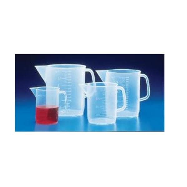 Kartell Graduated Beaker Polypropylene Translucent 500mL Ea