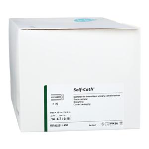 Self-Cath Intermittent Catheter Straight Tip PVC 14Fr