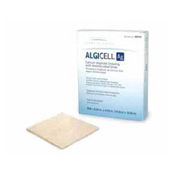 Algicell Ag Calcium Alginate Wound Dressing 4x5" Sterile Tan LF