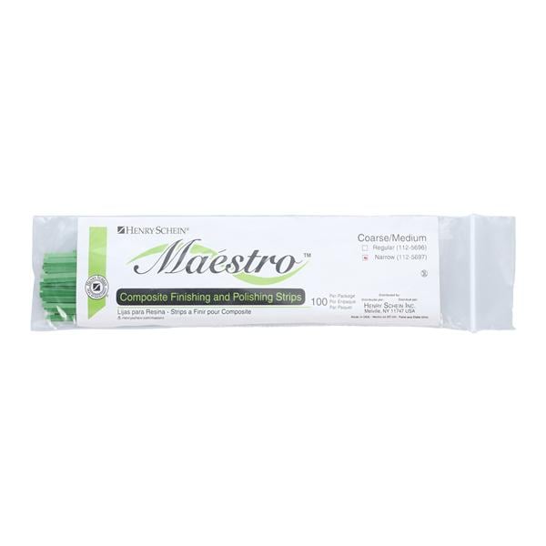 Maestro Finishing & Polishing Strips Coarse / Medium 100/Bx