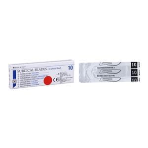 Carbon Steel Non-Sterile Surgical Blade #10 10/Bx