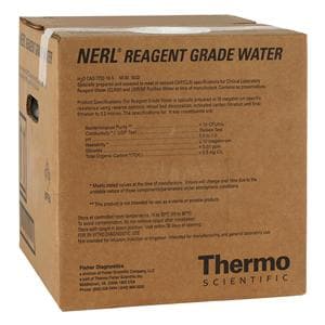 NERL Water Reagent Grade 5gal Cubitainer Ea