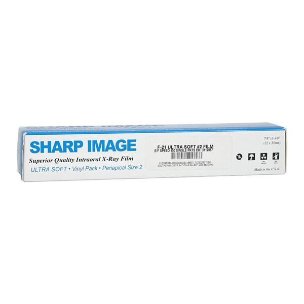 Sharp Image Intraoral X-Ray Film F-21 2 F Speed 150/Bx