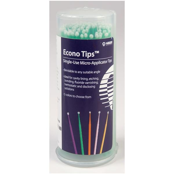 Econo-Tips Micro Applicator Green 100/Pk