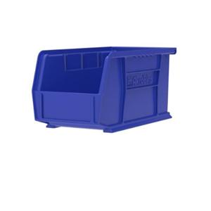 AkroBins Storage Bin Blue Polymer With Label Holder 10-7/8x5-1/2x5" 12/Ca