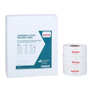 Label Load No. Sterilized Red Universal 12Rl/Bx