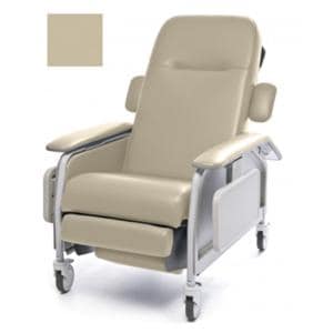 Lumex Clinical Care Clinical Recliner Steel Frame 290lb Capacity Warm Taupe Ea