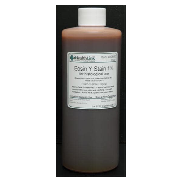 Eosin-Y Stain Alcoholic 1% 16oz 1/Bt