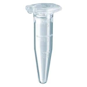 Safe-Lock Centrifuge Tube Polypropylene 1.5mL 500/Pk