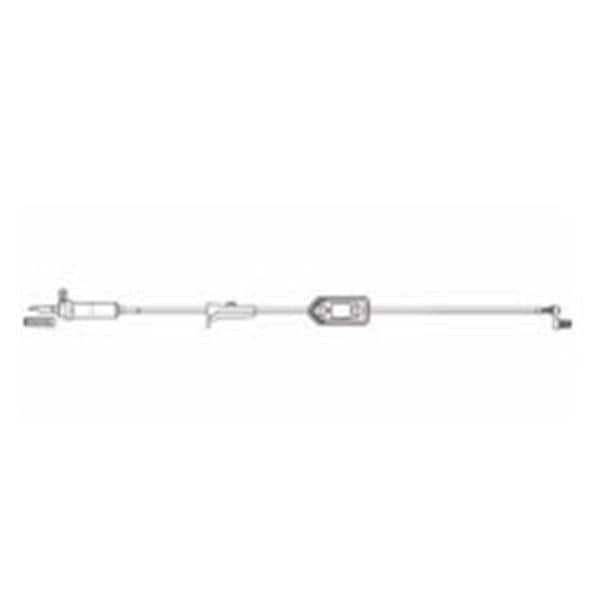 IV Administration Set Y-Injection Site: 6" 87" 20 Drops/mL 27mL 50/Ca