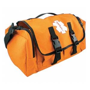 Cab Bag 13x9x6" Orange Zipper/Buckle Closure Top Handle/Shoulder Strap