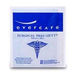 Surgical Prep Mitt Hand Size Large Adhesive Universal