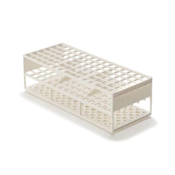 Tube Rack 13mm 90 Place White 2/Pk