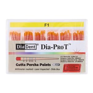 Dia-Pro T Hand Rolled Gutta Percha Points Millimeter Markings 60/Bx