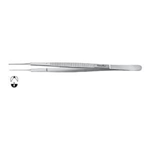 Meister-Hand Gerald Tissue Forcep Straight 7" Ea