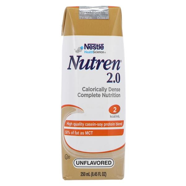 Nutren 2.0 Complete Adult TB Fd Formula HC Unflavored 250mL Carton 24Cn/Ca