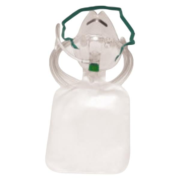 Mask Oxygen Adult Elongated 50/Ca