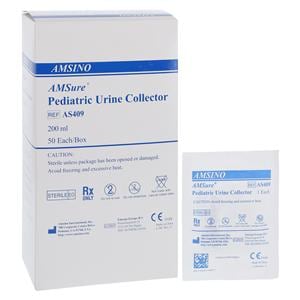 AMSure Urine Collection Bag 200mL Sterile 50/Bx