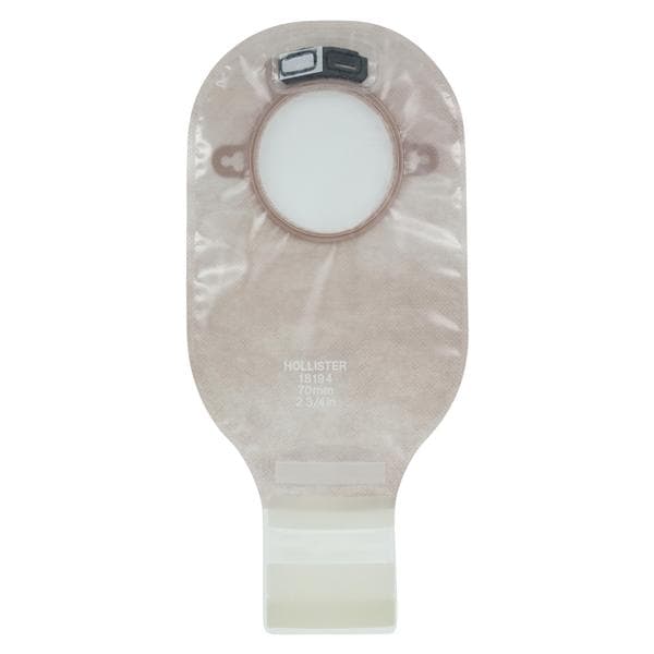 New Image 2-Piece Ostomy Pouch Transparent/Blue