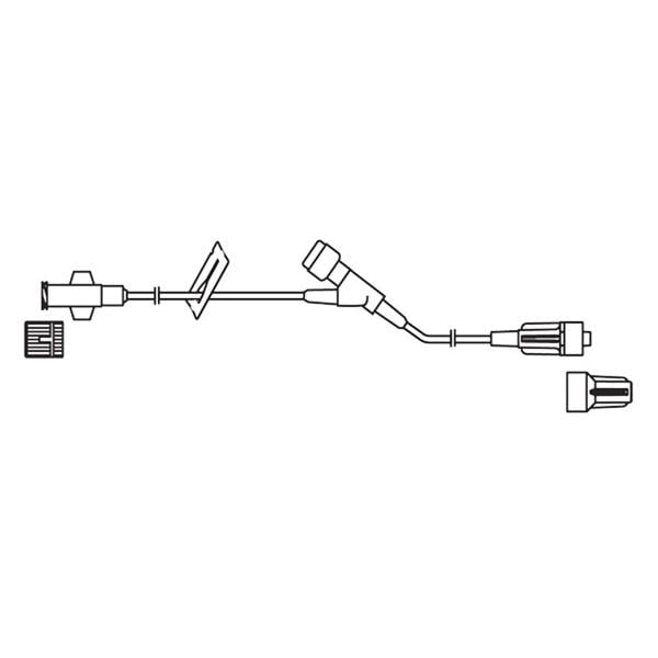 IV Extension Set 8" Y-Injection Site: 4" F LL Adptr Prim Infs 50/Ca