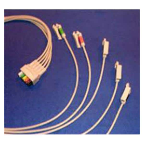 Grabber Leadwire Set New f/ G Egl/Slr/Dsh 2000 Mntr/Tram Multi-Link 5-Lead Ea