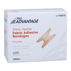 Pro-Advantage Bandage Elastic/Fabric 1.5x3" Tan Non-Sterile 100/Bx, 12 BX/CA