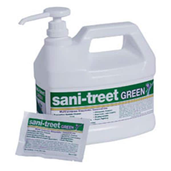 Sani-Treet Green Cleaner Enzymatic Liquid Unit Dose 50/Bx