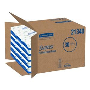 Surpass Facial Tissue White 2 Ply 100/Bx