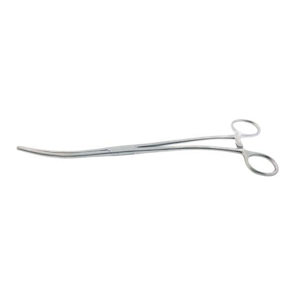 Bozeman Sponge Forcep Curved 10-1/2" Stainless Steel Autoclavable Ea