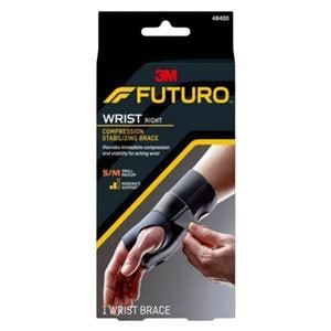 Futuro Stabilizing Brace Wrist Size Small/Medium Fabric 5.5-6.75" Left